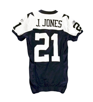 2006 Julius Jones Game-Worn Cowboys Throwback Jersey (Cowboys LOA)